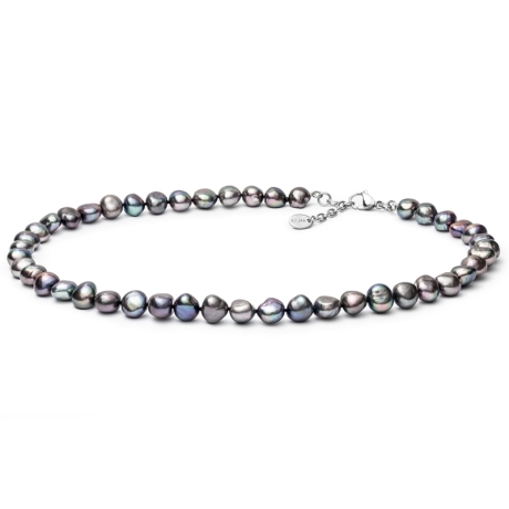 Perlový náhrdelník Octavia - barokní sladkovodní perla | Gaura Pearls