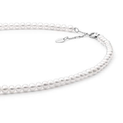 Perlový náhrdelník Bianca - sladkovodní perla, stříbro 925/1000