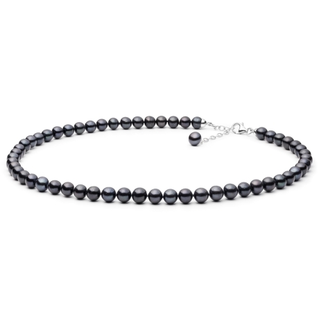 Perlový náhrdelník Sebastiana - sladkovodní perla, stříbro 925/1000