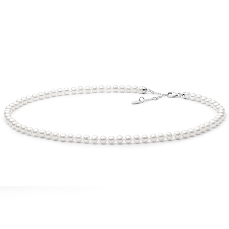 Perlový náhrdelník Luisa - sladkovodní perla, stříbro 925/1000