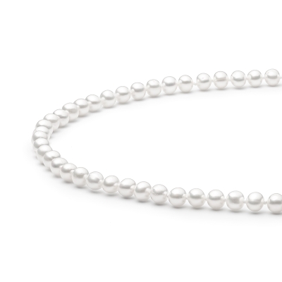 Perlový náhrdelník Luisa - sladkovodní perla, stříbro 925/1000