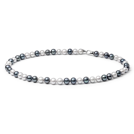 Perlový náhrdelník Marco - sladkovodní perla, stříbro 925/1000