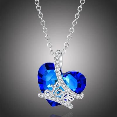 Exkluzivní náhrdelník Swarovski Elements Isabell - srdce