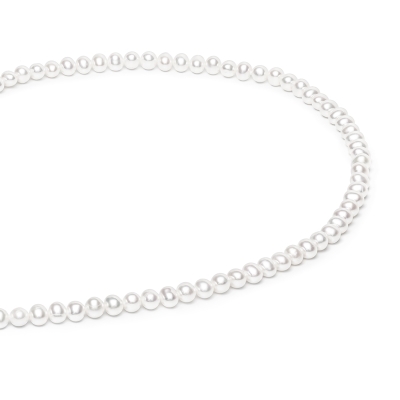 Perlový náhrdelník Juliena - sladkovodní perla, stříbro 925/1000