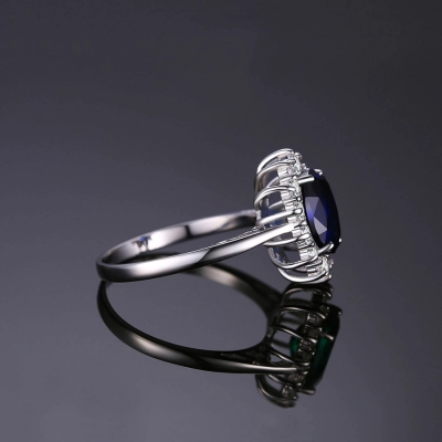 Stříbrný prsten Swarovski Elements Kate, stříbro 925/1000