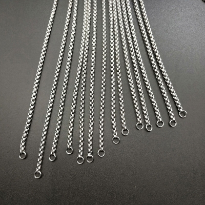Pánský ocelový náhrdelník Vincent, 3 mm řetízek, chirurgická ocel