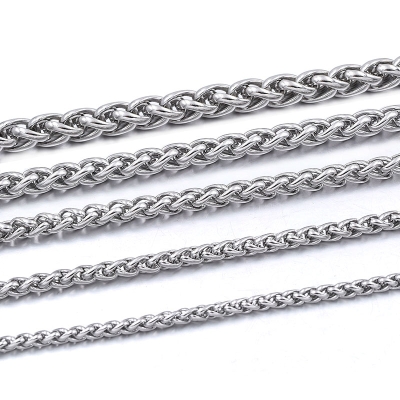 Pánský ocelový náhrdelník Thomas, 3 mm řetízek - chirurgická ocel