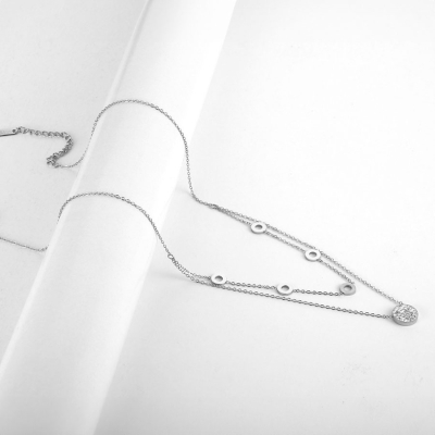 Ocelový náhrdelník Annie - chirurgická ocel