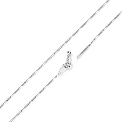 Stříbrný náhrdelník písmeno B - stříbro 925/1000