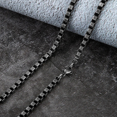 Pánský náhrdelník Sergio - 5 mm řetízek, chirurgická ocel