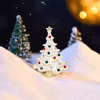 Vánoční brož Christmas Tree - vánoční stromeček