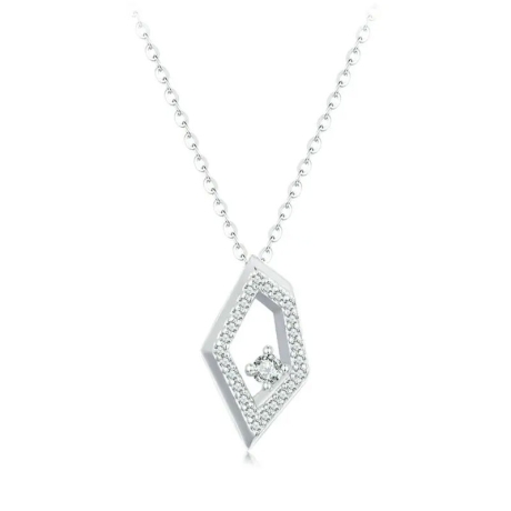 Stříbrný náhrdelník Irene - stříbro 925/1000, zirkon