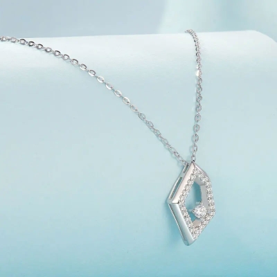 Stříbrný náhrdelník Irene - stříbro 925/1000, zirkon